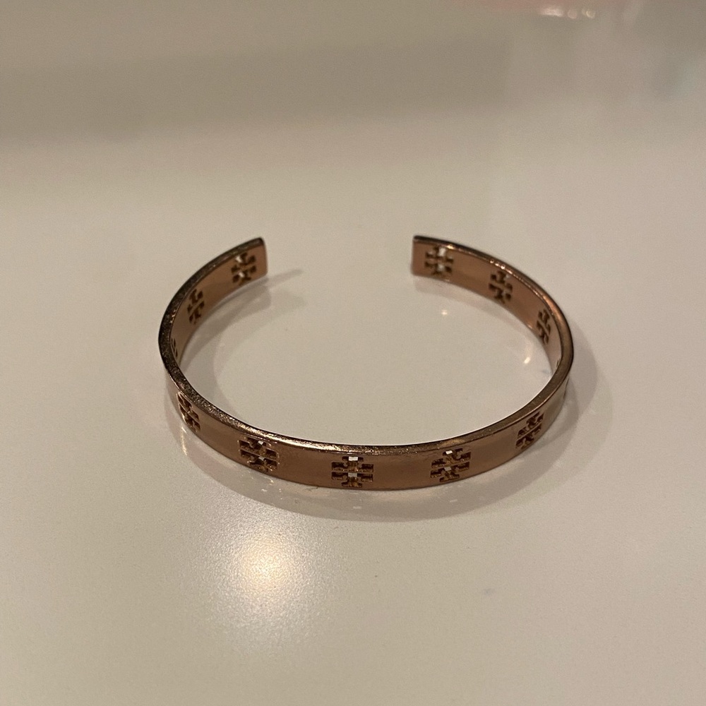 Rose Gold Tory Burch bangle